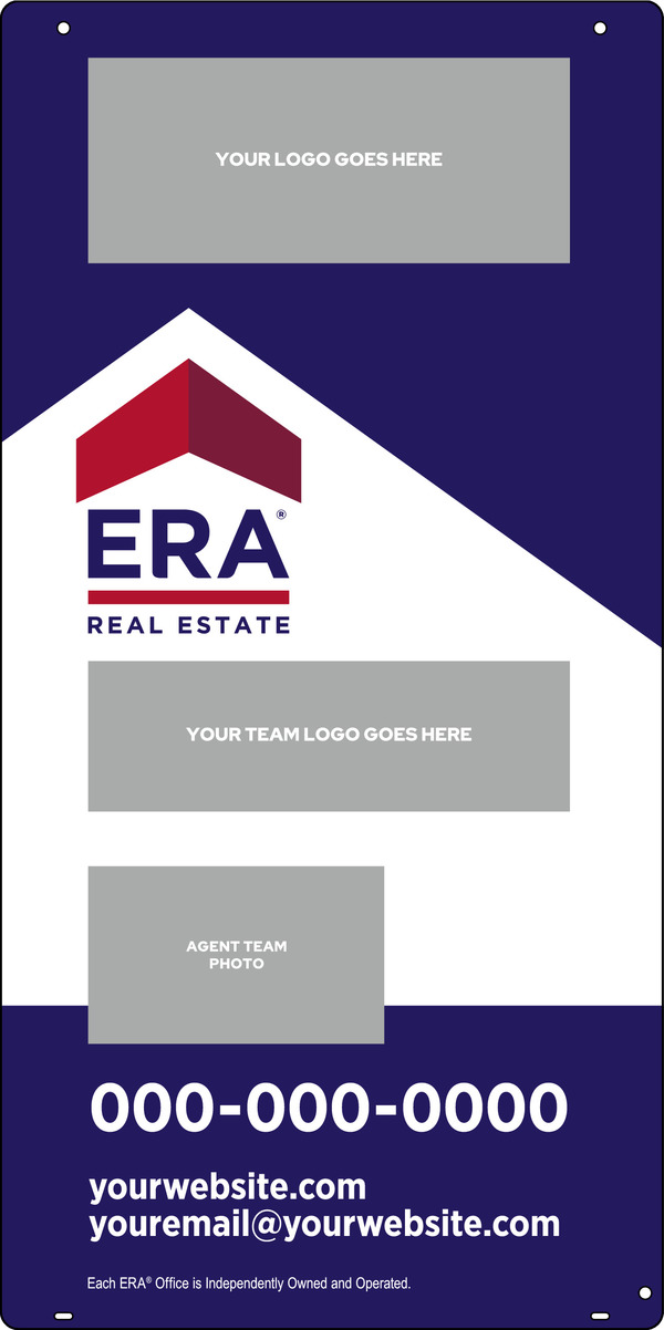 Team Logo - Photo Hanging Sign Panel, 36h x 18w, Steel